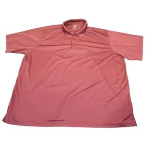 UltraClub Cool & Dry‎ Polo Shirt Moisture Wicking Athletic Golf 3XL